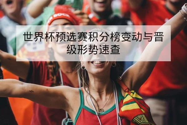 世界杯预选赛积分榜变动与晋级形势速查